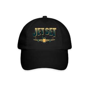 AIRPLANES - Baseball Cap - black/black - Front