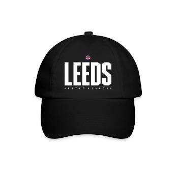 Leeds City Logo Graphic Tee - Baseball Cap - black/black - Front