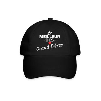 Le Meilleur des Frères Design Amour - Casquette classique - noir/noir - Devant