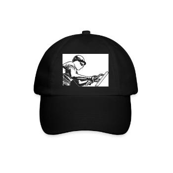 Souder - Casquette classique - noir/noir - Devant