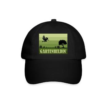 Héroïne de jardin féminine rétro/vintage - Casquette classique - noir/noir - Devant
