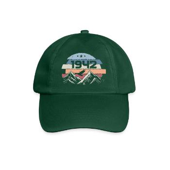 Original 1942 Vintage 1942 Birthday 1942 - Baseball Cap - bottle green - Front
