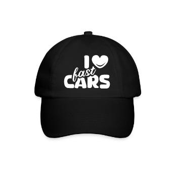 J’aime les voitures voitures sport tuner icône logo icône - Casquette classique - noir/noir - Devant
