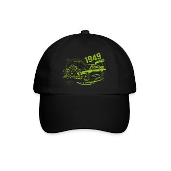 1949 Birthday Vintage Model 1949 Vintage 1949 - Baseball Cap - black/black - Front