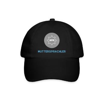 Locuteur natif : JavaScript Edition - Casquette classique - noir/noir - Devant
