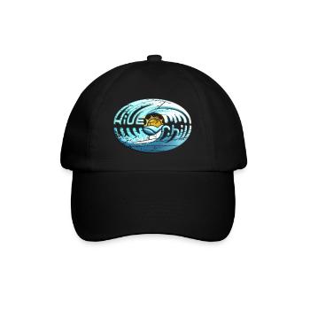 Roulez et détendez-vous - Casquette classique - noir/noir - Devant