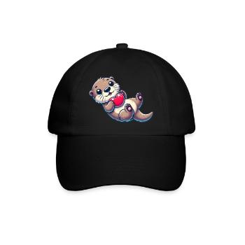 Petit centre de table - l’amour - Casquette classique - noir/noir - Devant