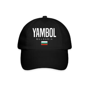 Yambol Bulgaria - Baseball Cap - black/black - Front