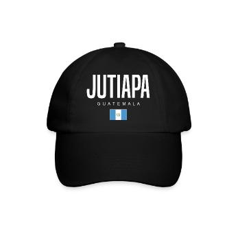 Jutiapa Guatemala Guatemalteken - Baseball Cap - black/black - Front