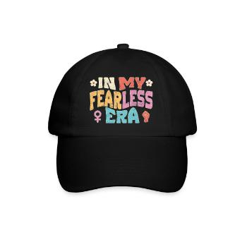 À mon époque sans peur - Casquette classique - noir/noir - Devant