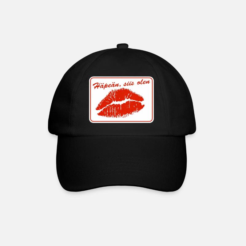 Ich schäme mich, also bin ich es - Baseballkappe - Schwarz/Schwarz