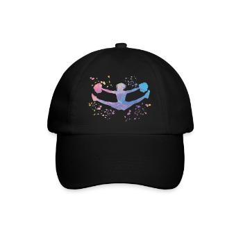 Cheerleader Cheer Mom Cheerleading - Baseball Cap - black/black - Front