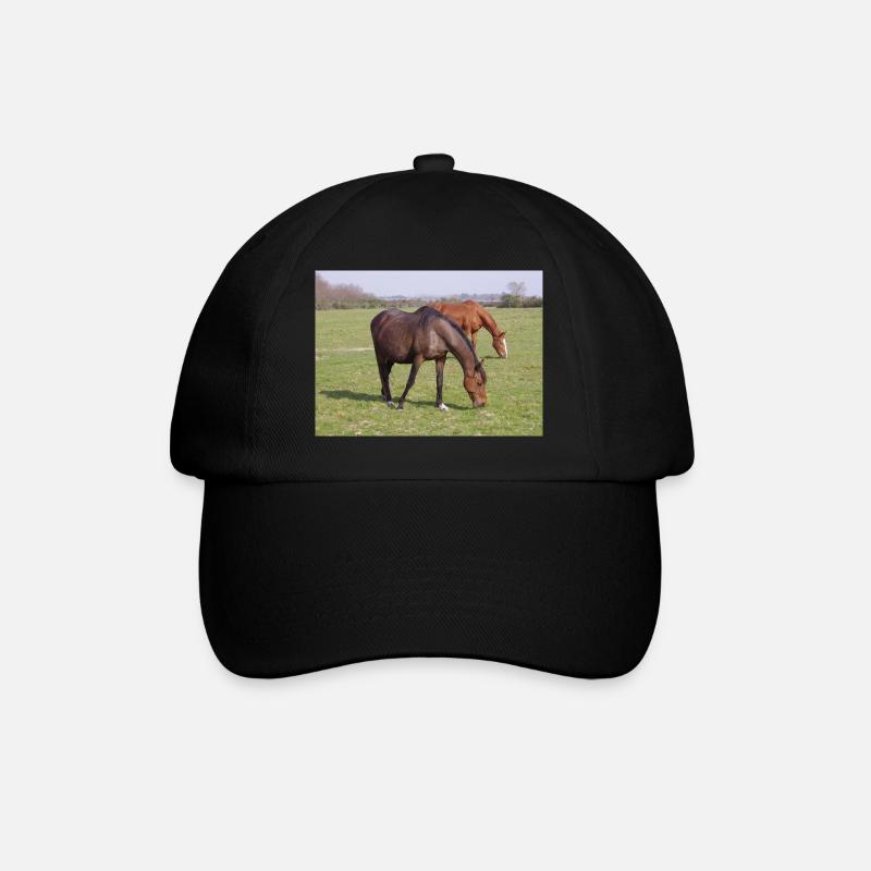 Pferde - Casquette classique - noir/noir