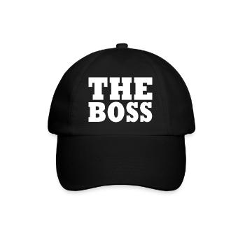 The boss - Casquette classique - noir/noir - Devant