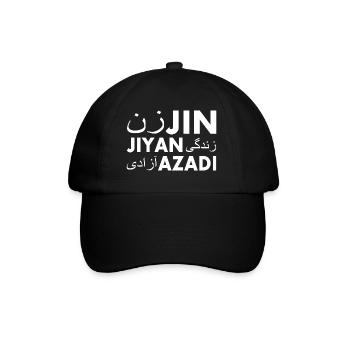 jin jiyan azadi women life freedom - Casquette classique - noir/noir - Devant