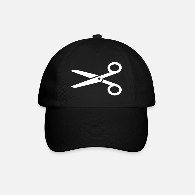 Ciseaux - Casquette classique - noir/noir