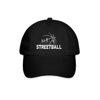 Streetball Skyline - Street basketball - Baseball Cap - black/black - Front