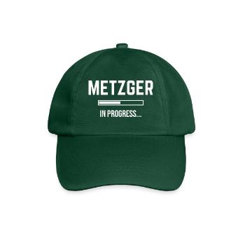 Butcher In Progress - Baseball Cap - bottle green - Front