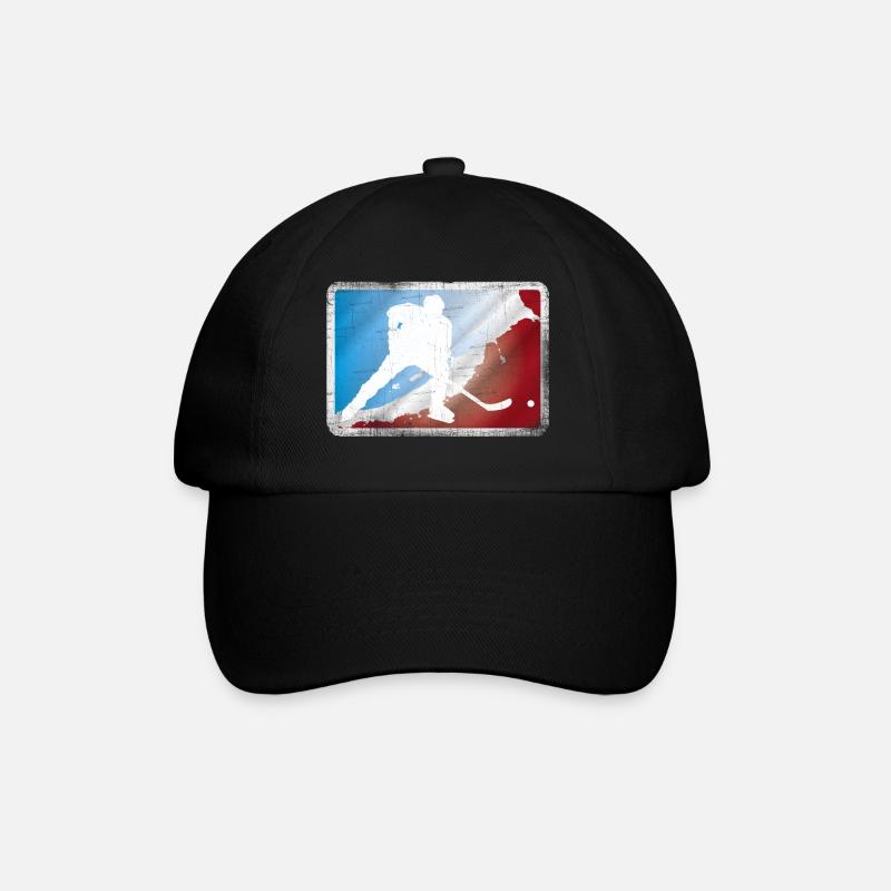 Hockey - Casquette classique - noir/noir