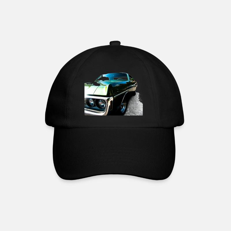 Dodge - Baseballkappe - Schwarz/Schwarz