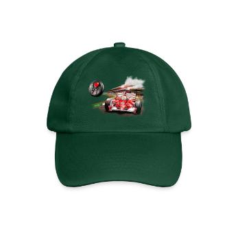 A fond la Caisse F1! - Casquette classique - vert bouteille - Devant
