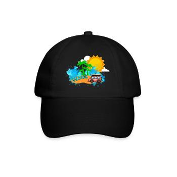 Travel - Baseball Cap - black/black - Front
