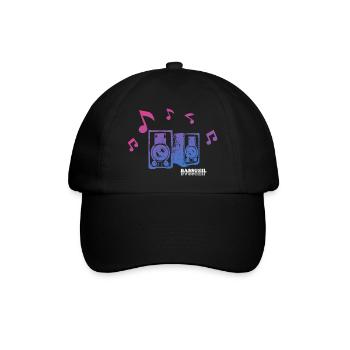 Disc jockey - Baseball Cap - black/black - Front
