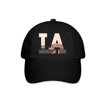 LA - Baseball Cap - black/black - Front