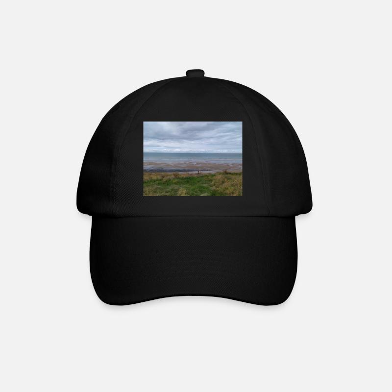 Nordsee - Baseballkappe - Schwarz/Schwarz