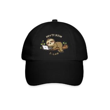 Homeschooling Homeoffice School Pupil E - Lan w- - Baseball Cap - black/black - Front