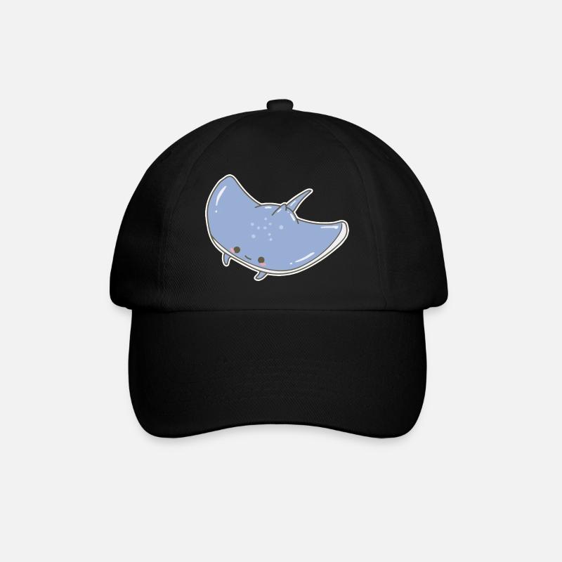 Mantarochen - Baseballkappe - Schwarz/Schwarz