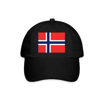 Norway - Baseball Cap - black/black - Front