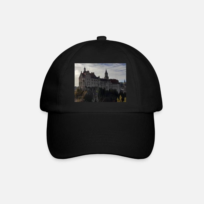 Schloss Sigmaringen - Baseballkappe - Schwarz/Schwarz
