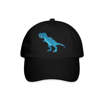 Tyrannosaurus rex - Baseball Cap - black/black - Front