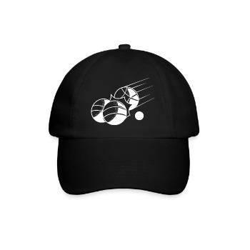 Boules de boule pour Bouler Boules Boulekugel - Casquette classique - noir/noir - Devant