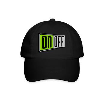 On Off Switch - Baseball Cap - black/black - Front