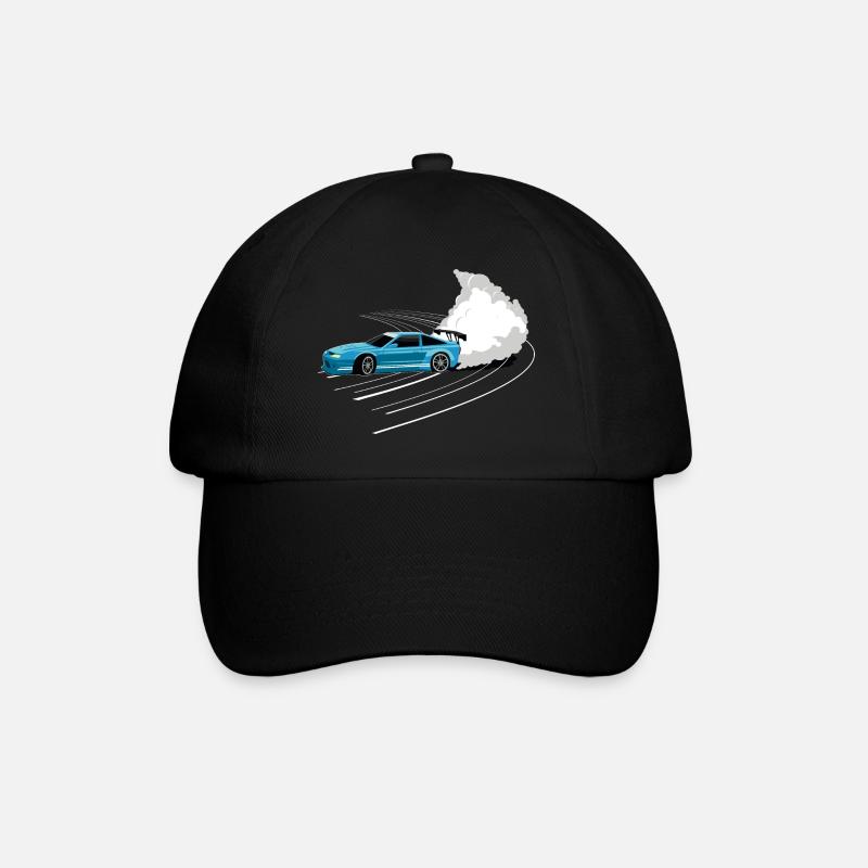 Réglage de course Auto Drift - Casquette classique - noir/noir