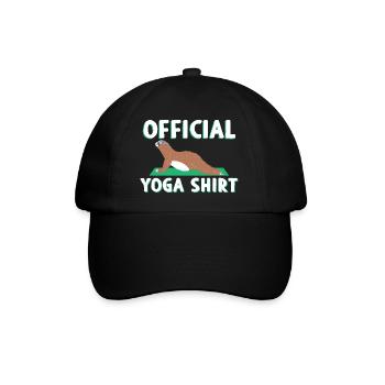 Chemise de yoga officielle - Casquette classique - noir/noir - Devant