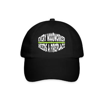 funny carpenter funny sayings love carpenter jokes - Baseball Cap - black/black - Front