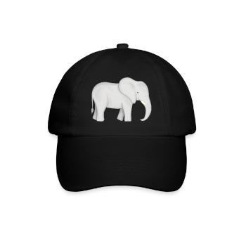 Elephant Baby - Baseball Cap - black/black - Front