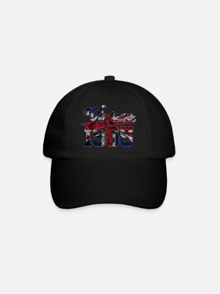 VINTAGE 1965 UK 61ST BIRTHDAY - Baseball Cap - black/black