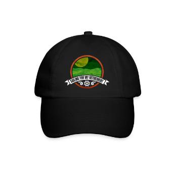 Pleasant Retired Joyable Sailors Quote - Baseball Cap - black/black - Front