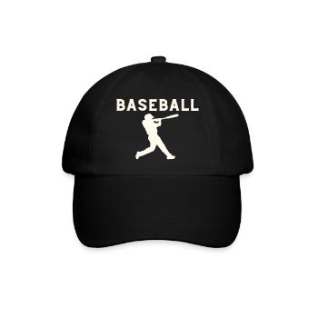 Baseball - Baseballkappe - Schwarz/Schwarz - Vorne