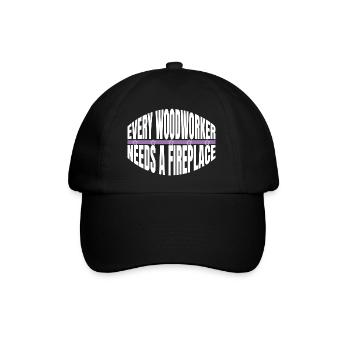 idée cadeau drôle de menuiserie papaconstruction de conception - Casquette classique - noir/noir - Devant