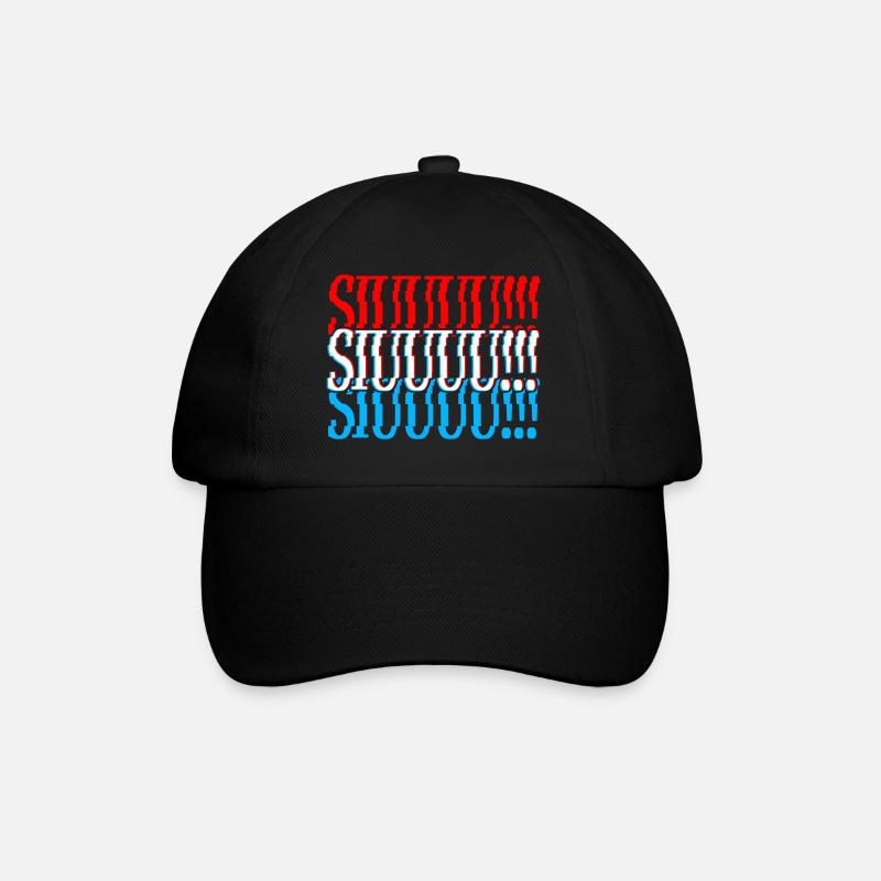 SIUUU perturbé!!! - Casquette classique - noir/noir