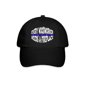 Cutter arboriculture t-shirts de charpentier - Casquette classique - noir/noir - Devant