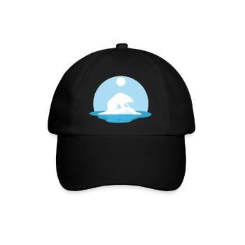 Polar Bear - Casquette classique - noir/noir - Devant