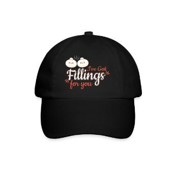 Ive Got Fillings For You - Baseball Cap - black/black - Front