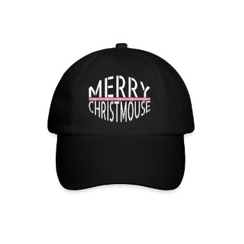 corpse bedroom beard lyrics birthday christmas - Baseballkappe - Schwarz/Schwarz - Vorne