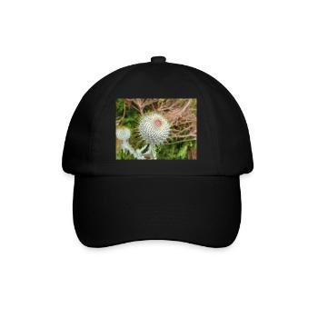 Chardon écossais aussi chardon laineux - Casquette classique - noir/noir - Devant